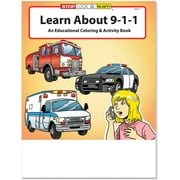 ZoCo 25 Pack - Learn About 911 Kids Educational Coloring & Activity Books