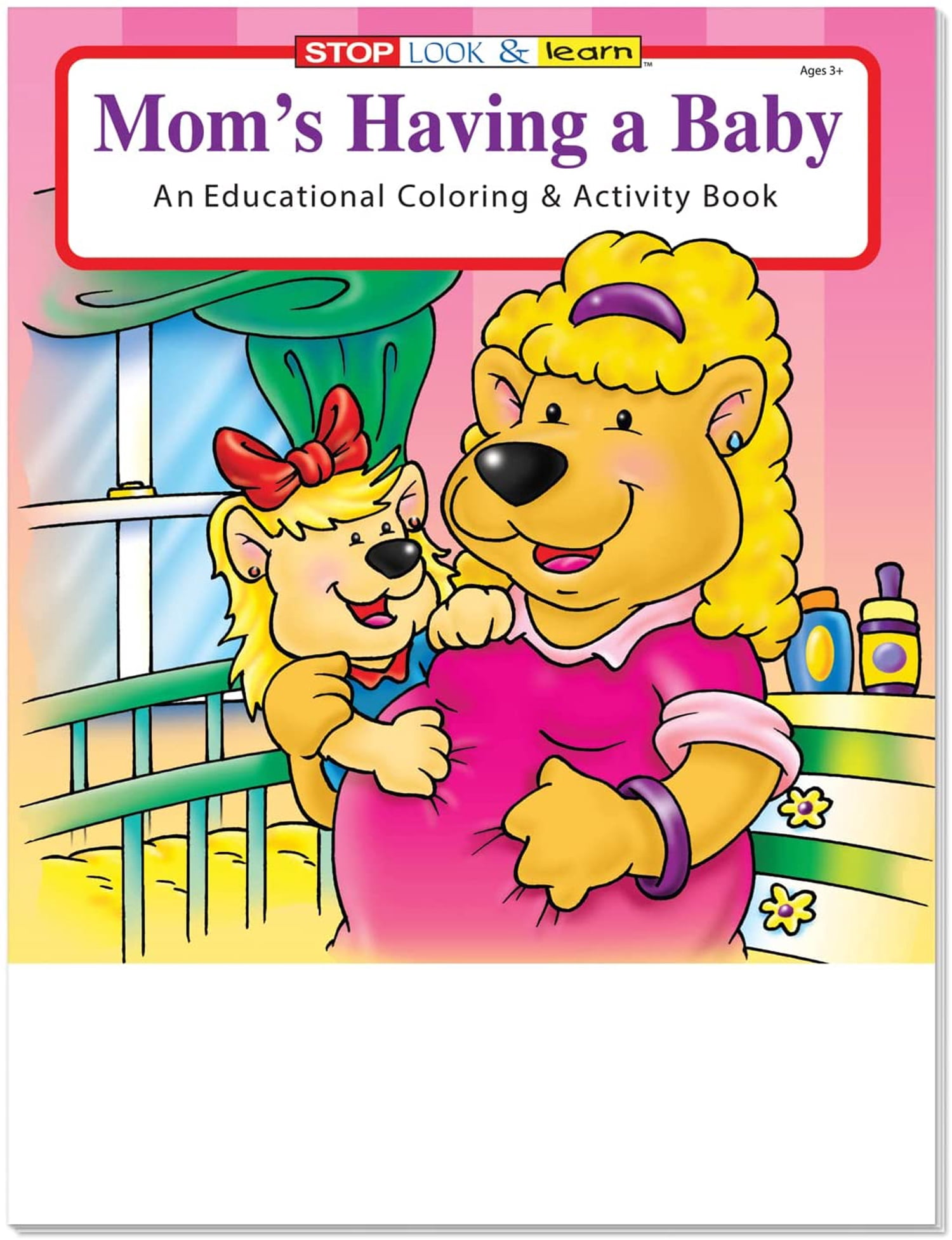 ZoCo: 25 Pack - Mom's Having A Baby Kid's Coloring & Activity Books