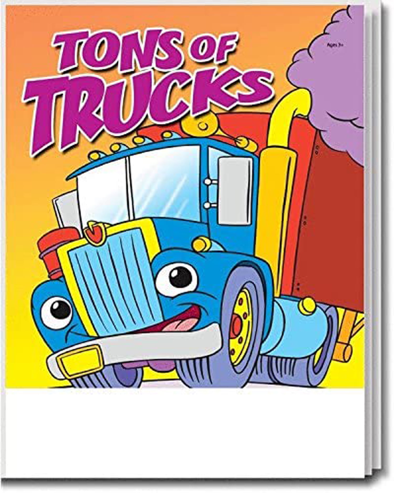ZoCo: 25 Pack - Tons of Trucks Kid's Coloring and Activity Books