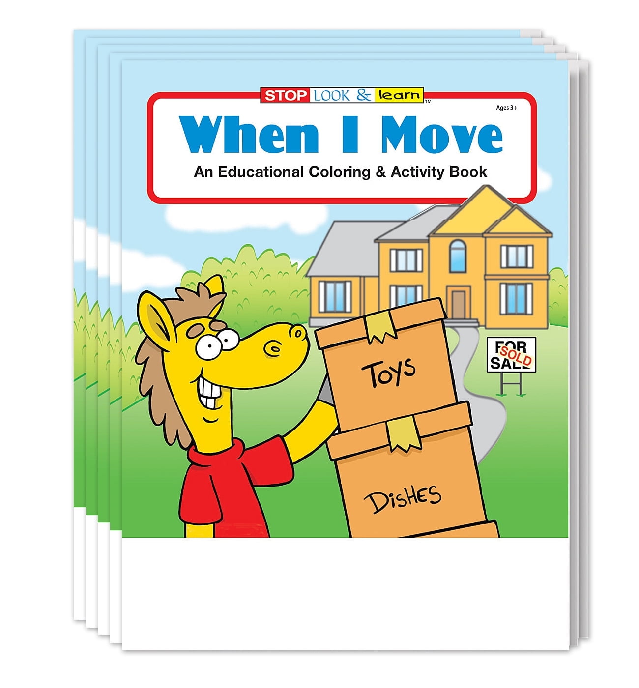 ZoCo: 25-Pack Kid's Coloring & Activity Books - Handout for Realtors