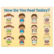 ZoCo How Do You Feel Today? Feelings & Emotions Poster for Kids