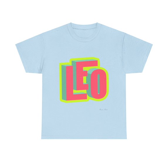 ZoDIAC LEO Unisex Heavy Cotton Tee