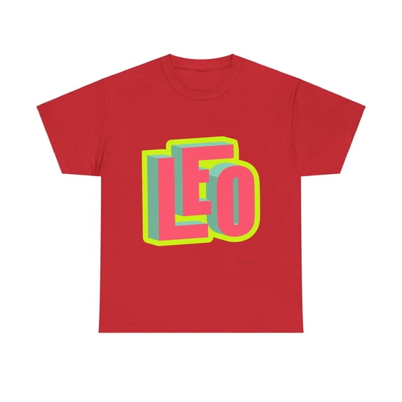 ZoDIAC LEO Unisex Heavy Cotton Tee