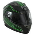 thumbnail image 1 of Zoan Flux 4.1 Modular Commander Graphic Electric Snow Helmet Gloss Black/Green 2X  137-148SN/E, 1 of 1