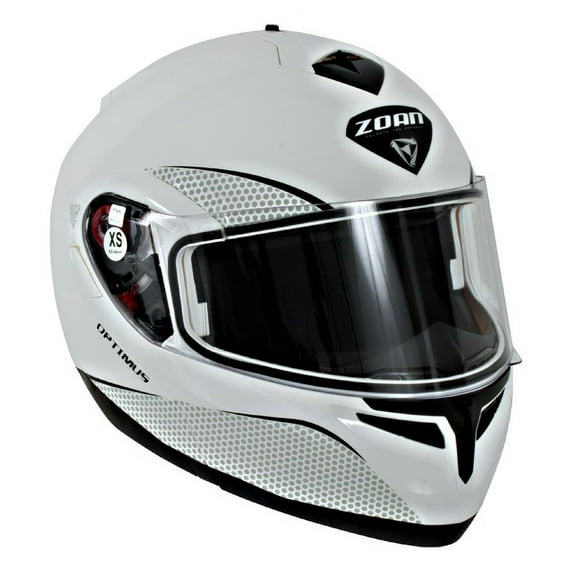 Zoan Optimus Modular Electric Snow Helmet Solid Colors Glossy White XL 038-007SN/E