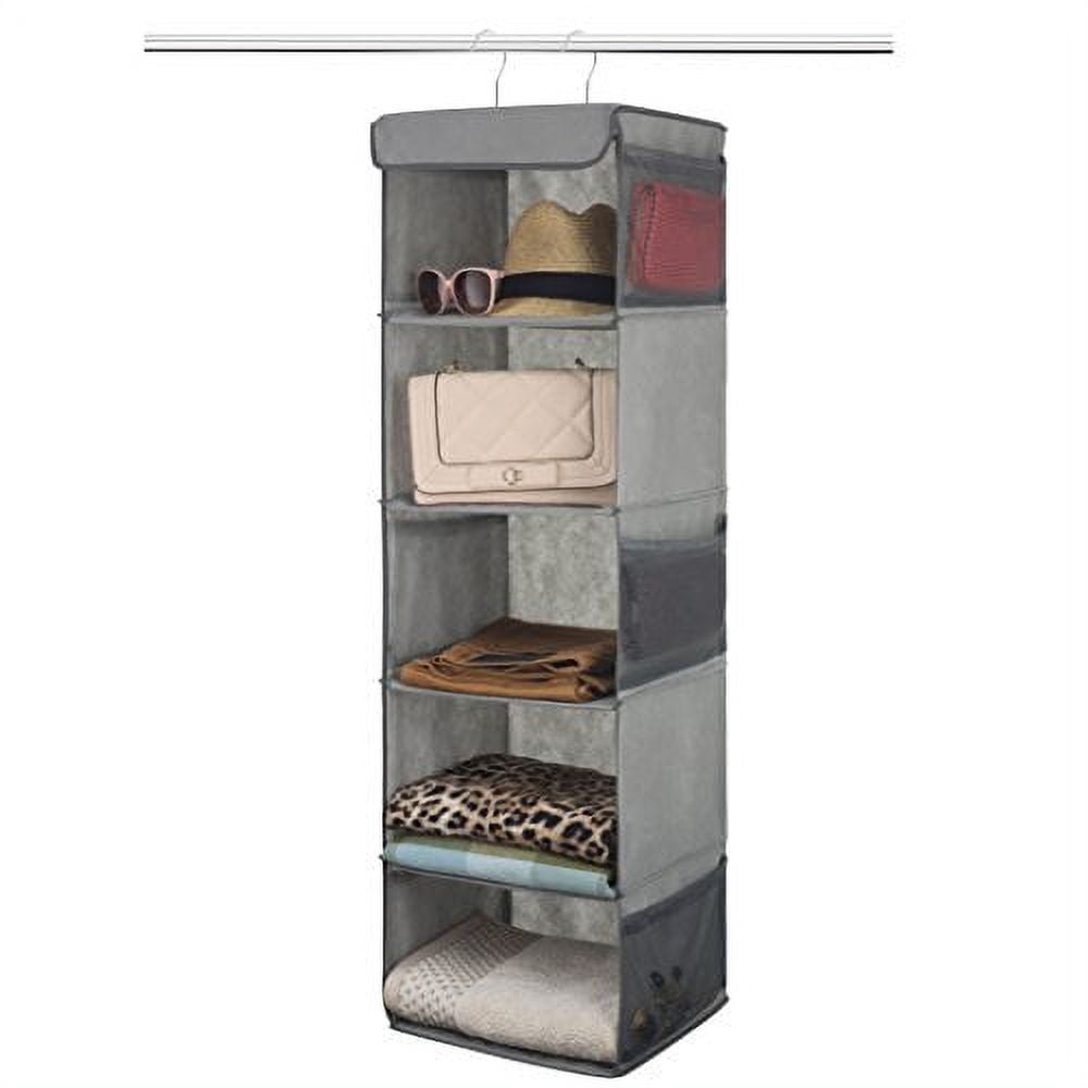 https://i5.walmartimages.com/seo/Zober-5-Shelf-Hanging-Closet-Organizer-Space-Saver-Roomy-Breathable-Shelves-With-6-Side-Accessories-Pockets-And-2-Sturdy-Hooks-For-Clothes-Storage-Sh_30dcff1e-f1d7-4234-b836-2d8a447fe057.62e05aca70bb5888a9735b8c242fa00a.jpeg