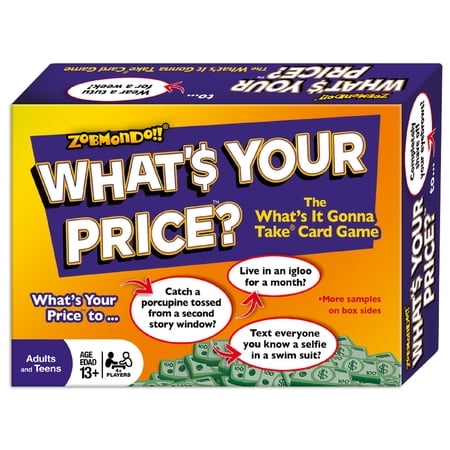 Zobmondo!! What's Your Price Card Game