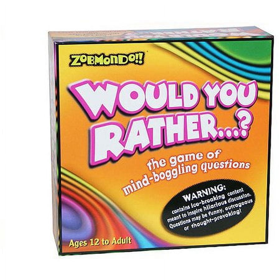 Zobmondo You Gotta Be Kidding! Crazy Game of Would You Rather