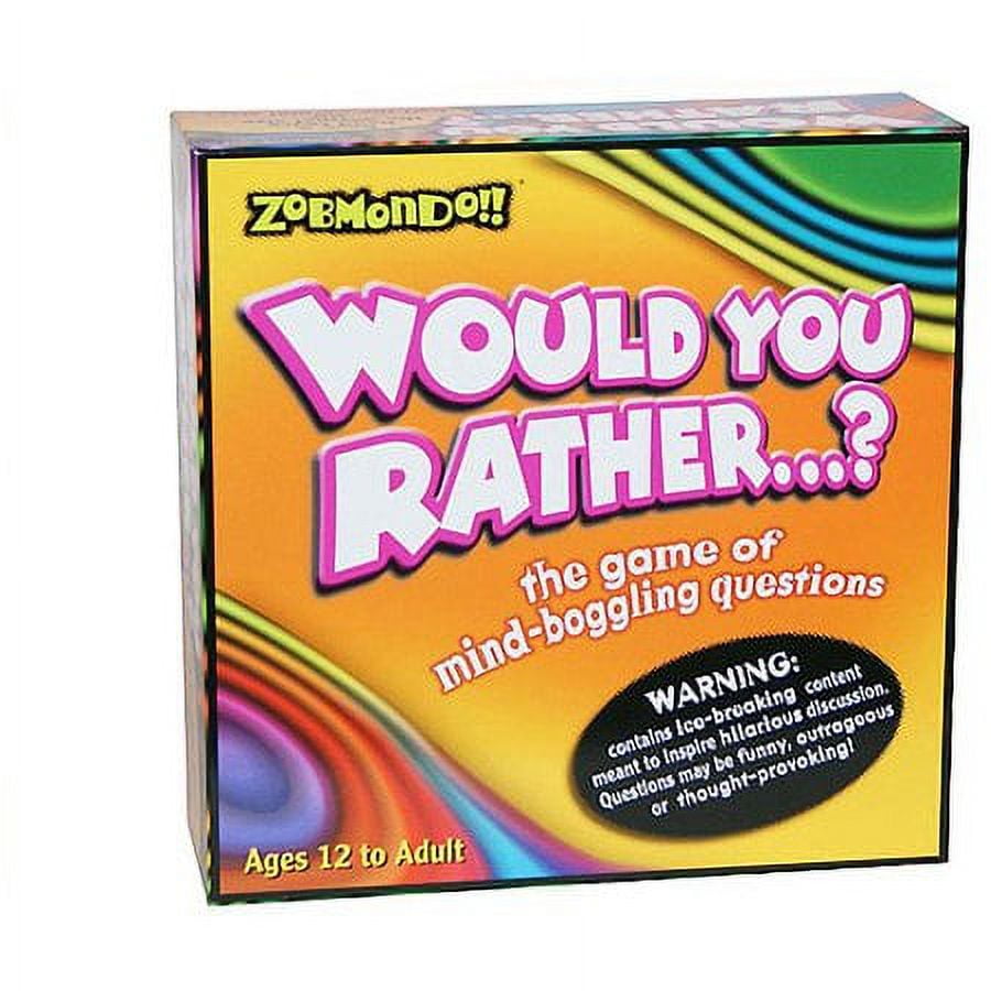 Zobmondo!! You Gotta Be Kidding The Crazy Game Of Would You Rather For Kids  Strategy & War Games Board Game - You Gotta Be Kidding The Crazy Game Of  Would You Rather