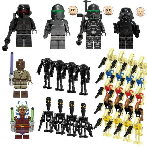 ZoboCraft 34PCS Space Battle War Clone Minifigure Set  Featuring Shadow Scout Tropers Brick Toy Gift