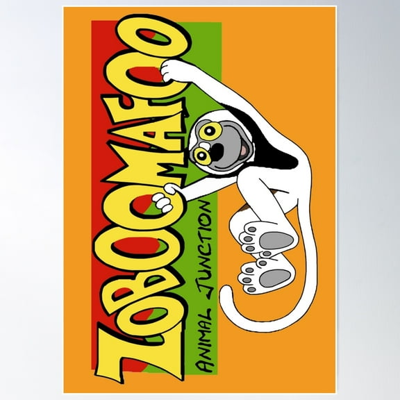 Zoboomafoo Poster Wall Art, Modern Wall Decor For Living Room Bedroom, 8x12 UNFRAMED