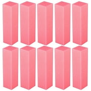 Zodaca 10PCS Pack Nail Art Sanding Files Buffer Block Manicure Pedicure Tools UV Gel Set
