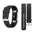 thumbnail image 1 of Zodaca Replacement Band for Fitbit Charge 2 Adjustable Sport Band Strap Accessories Wristband with Fasteners and Metal Clasps - Black, 1 of 7