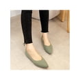 thumbnail image 1 of Zodanni Women's Ballet Flats Pointed Toe Slip-On Classic Casual Cute Flat Shoes, 1 of 4