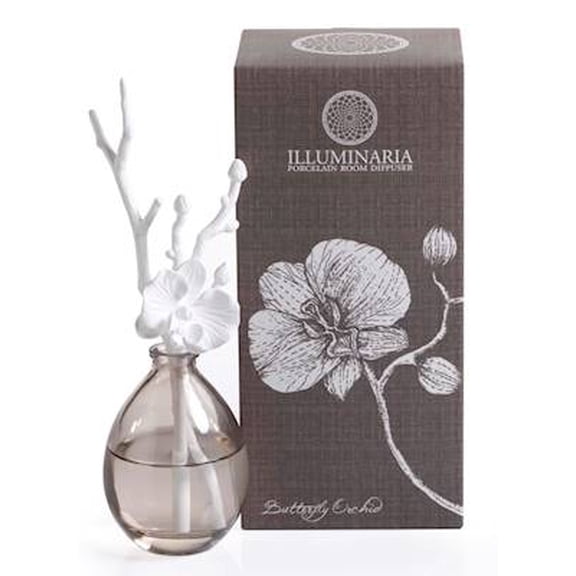 BUTTERFLY ORCHID ILLUMINARIA BRANCH ZODAX Porcelain Diffuser