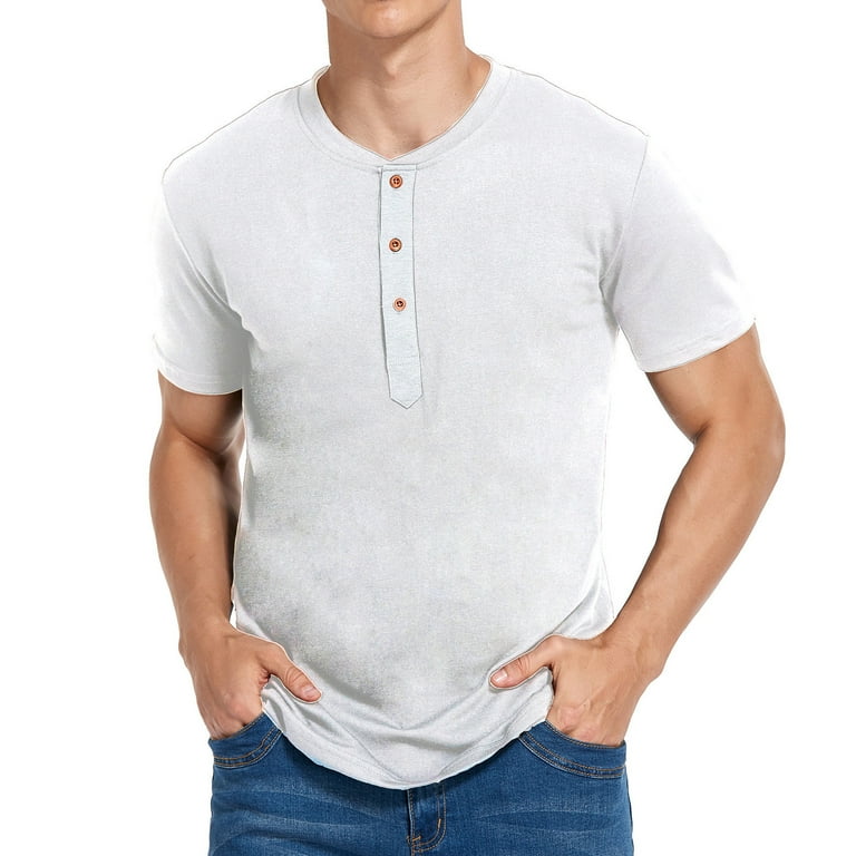 Zodggu Summer Men s T Shirts Classic Staple Shirts for Men Summer
