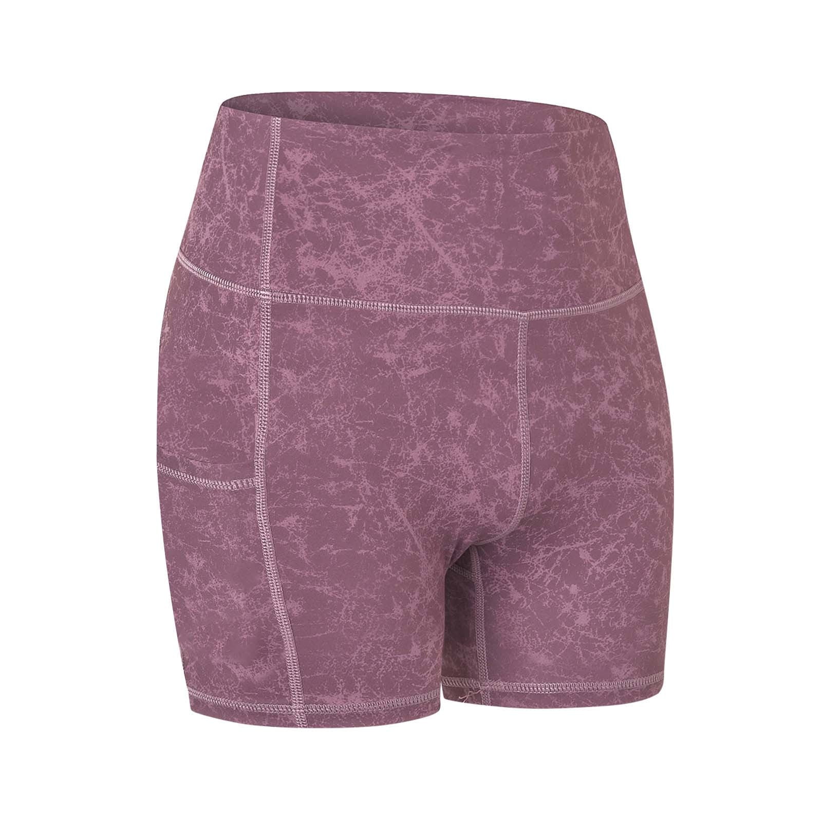 Purple workout deals shorts