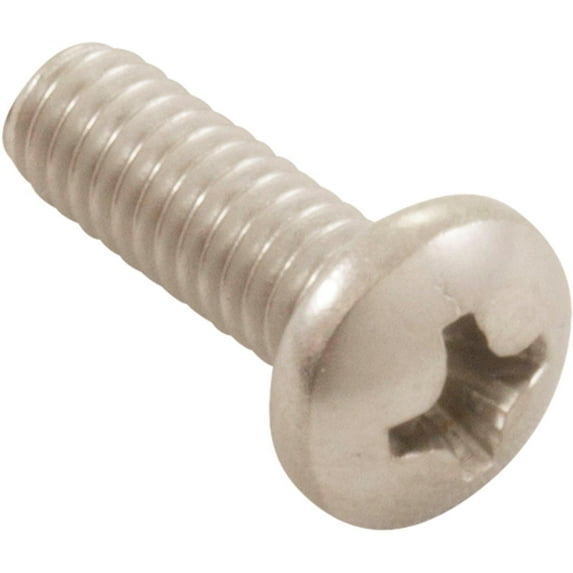 Zodiac 9-100-5125 8-32-Thread by 1/2-Inch Stainless Steel Pan Head Screw Replacement