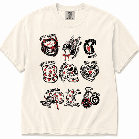 Zodiac Academy Fruit T-shirt - Solarian Farmers Market Graphic Shirt