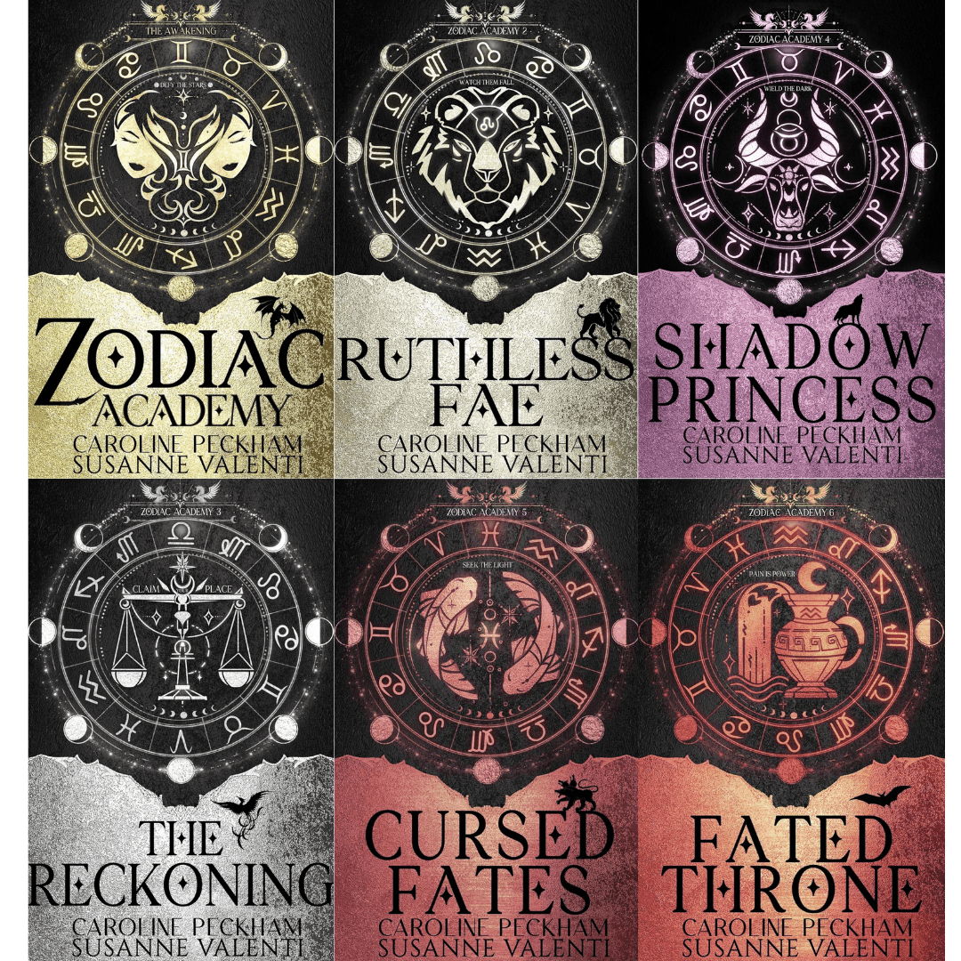 Zodiac Academy Series Collection 6 Books Set by Caroline Peckham ...