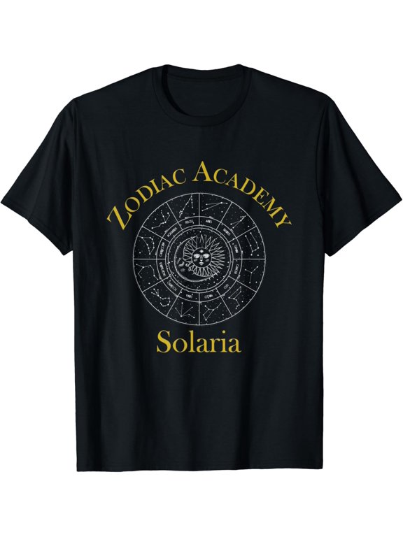 Zodiac Academy Signs Fantasy Reader T-Shirt Size S-5XL