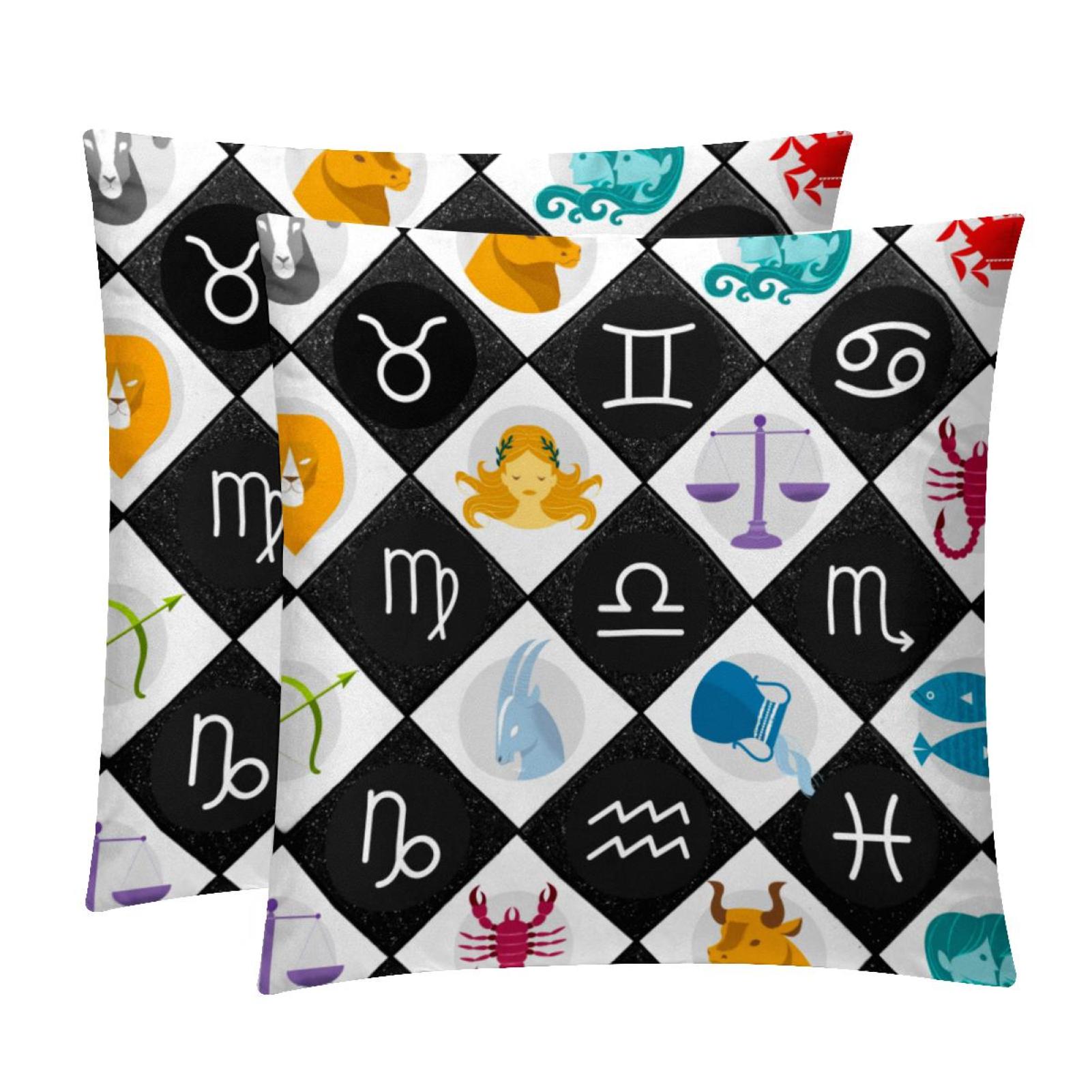 Zodiac Astrology Horoscope Constellation Stars Pattern Elevate Your Home Decor with Luxurious