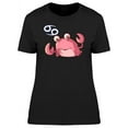 thumbnail image 1 of Zodiac Cancer Crab T-Shirt Women -Image by Shutterstock, Female Medium, 1 of 2