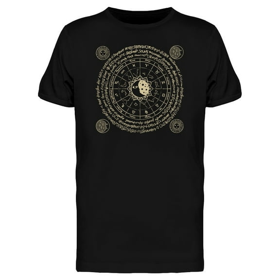 Zodiac Constellations Sun Moon  Tee Men's -Image by Shutterstock