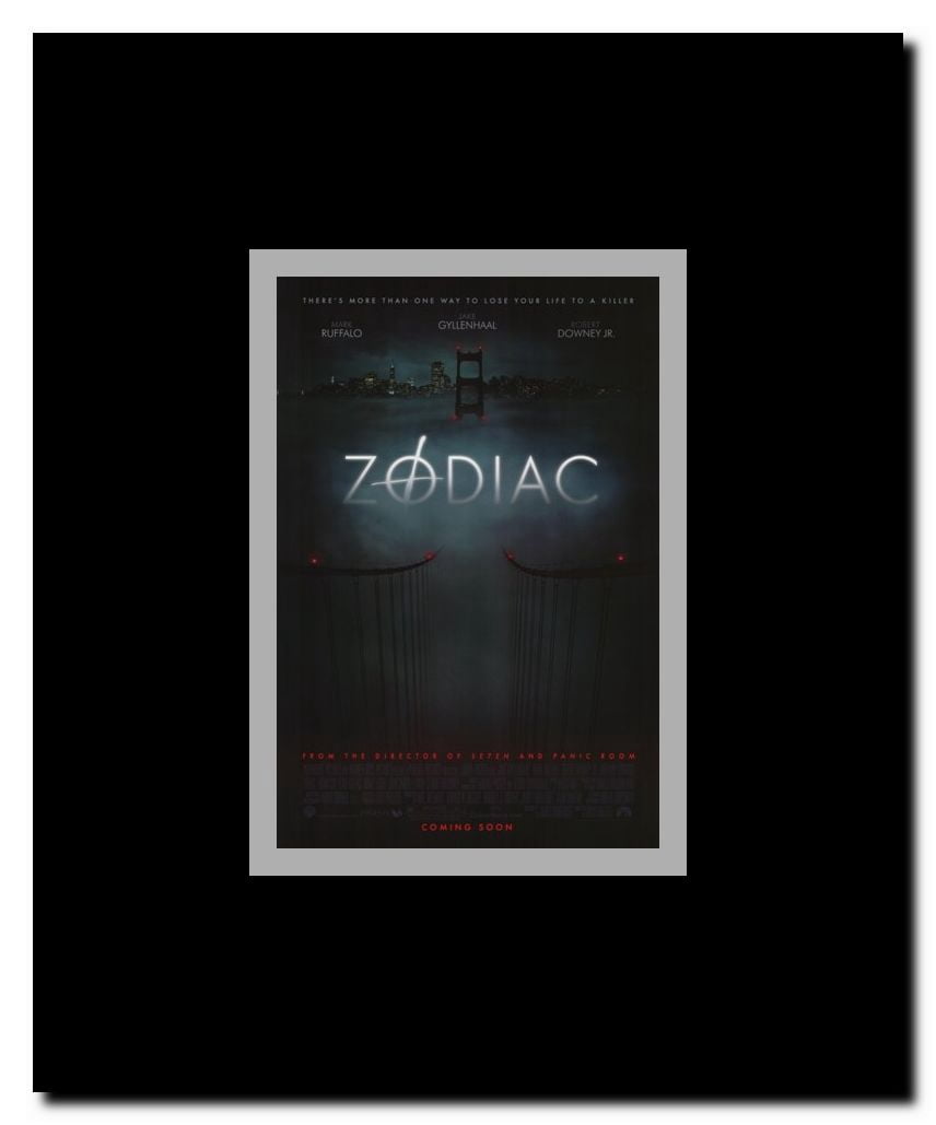 Zodiac Framed Movie Poster