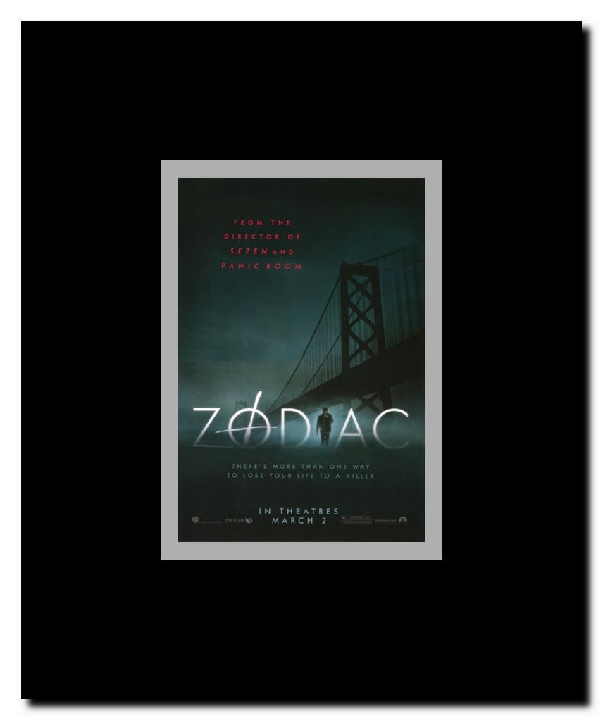 Zodiac Framed Movie Poster