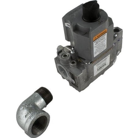 Jandy LXi Low No Gas Valve NAT w/ Street Elbow || R0455200