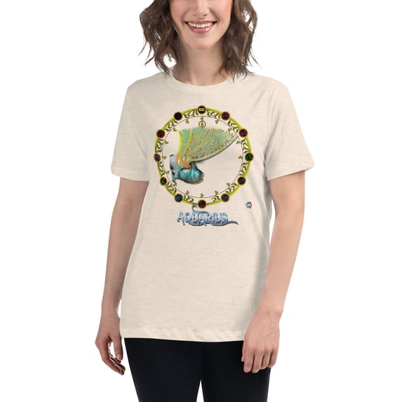 Zodiac Goddess Aquarius Women's graphic t-shirt