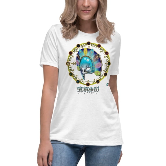 Zodiac Goddess Scorpio Women's graphic t-shirt