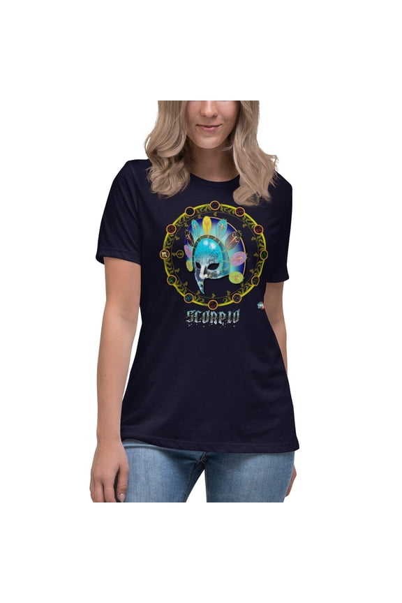 Zodiac Goddess Scorpio Women's graphic t-shirt