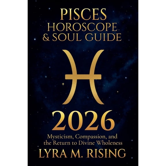 Zodiac Horoscope & Soul Guide 2026 Pisces Horoscope & Soul Guide 2026: Mysticism, Compassion, and the Return to Divine Wholeness, Book 12, (Paperback)