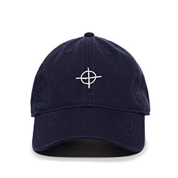Zodiac Killer Sign Baseball Cap Embroidered Cotton Adjustable Dad Hat Navy