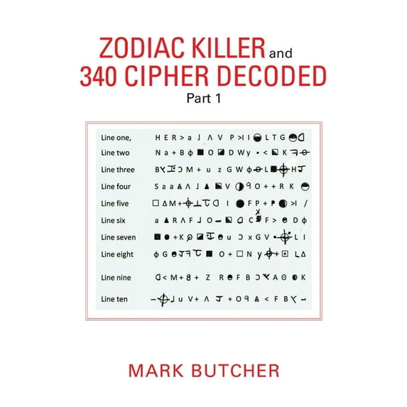 Zodiac Killer and 340 Cipher Decoded: Part 1, (Paperback)