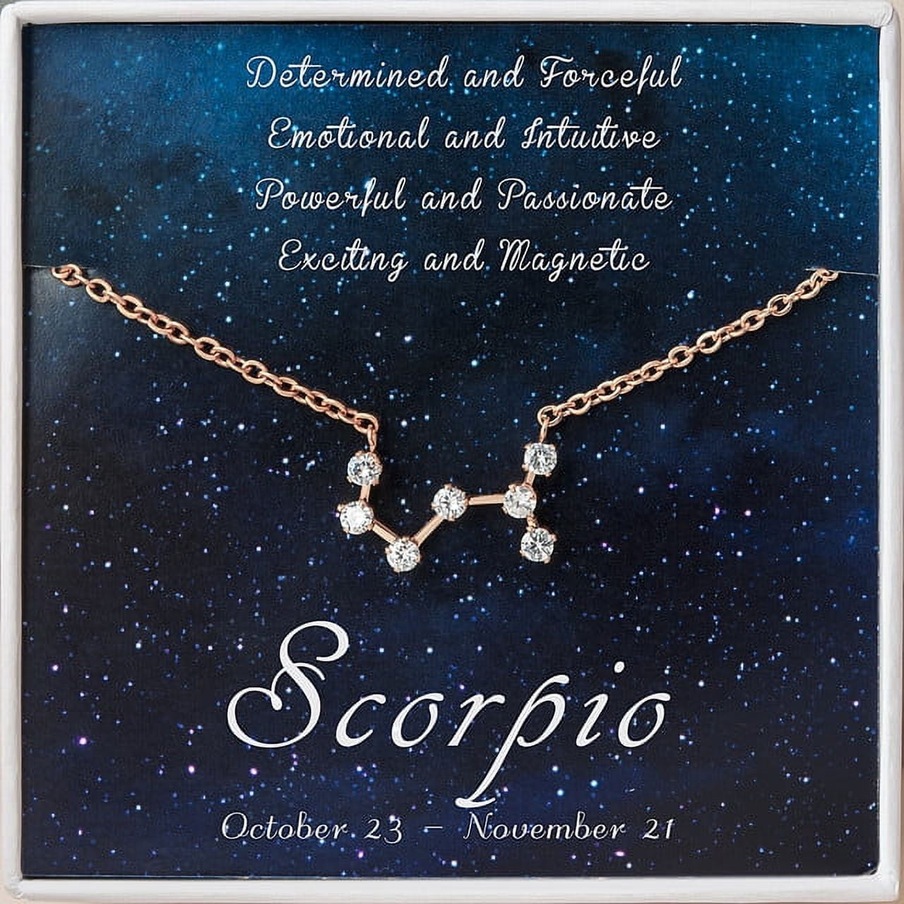 Zodiac Necklace - Cancer Zodiac - Leo Necklace - Scorpio Necklace - Aries Necklace - Taurus Necklace - Gemini Necklace -Zodiac Necklace Gold