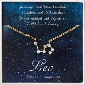 Zodiac Necklace - Cancer Zodiac - Leo Necklace - Scorpio Necklace - Aries Necklace - Taurus Necklace - Gemini Necklace -Zodiac Necklace Gold