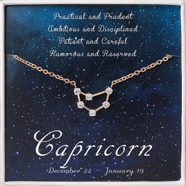 Zodiac Necklace - Cancer Zodiac - Leo Necklace - Scorpio Necklace - Aries Necklace - Taurus Necklace - Gemini Necklace -Zodiac Necklace Gold