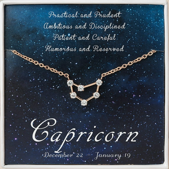 Zodiac Necklace - Cancer Zodiac - Leo Necklace - Scorpio Necklace - Aries Necklace - Taurus Necklace - Gemini Necklace -Zodiac Necklace Gold