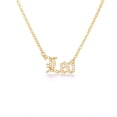 thumbnail image 1 of Zodiac Necklace For Women - 12 Constellation Crystal English Letter Choker Necklace, 1 of 27