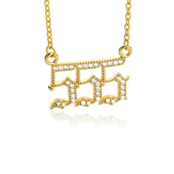 Zodiac Necklace For Women - 12 Constellation Crystal English Letter Choker Necklace