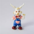 thumbnail image 1 of Zodiac Rabbit Enamel Painted Trinket Box with Austrian Crystals, 1 of 1