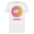 thumbnail image 1 of Zodiac Sign Aquarius Symbols Tee Men's -Image by Shutterstock, 1 of 2