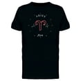 thumbnail image 1 of Zodiac Sign Aries Fire T-Shirt Men -Image by Shutterstock, Male Small, 1 of 2