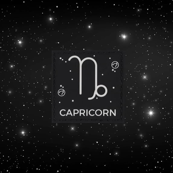 Zodiac Sign Capricorn Patch