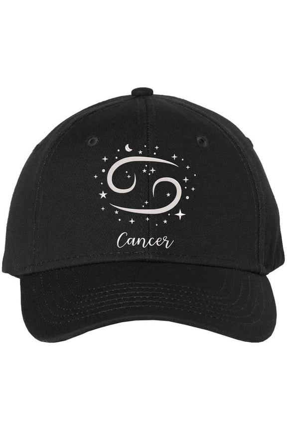 Zodiac Sign Embroidered Baseball Cap | Adjustable Unisex Hat with 12 Astrology Designs | Horoscope Symbol Dad Hat for Men & Women