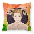 thumbnail image 1 of Zodiac Sign Fabric Decorative Pillow, 1 of 4