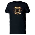thumbnail image 1 of Zodiac Sign Gemini In Fire Style Tee Men's -Image by Shutterstock, 1 of 4